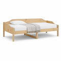Cama de Casal em Pinho Maciço Natural para Colchão 140 x 200 cm